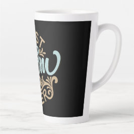 最高の母Ever WordArtラテマグ カフェラテマグ