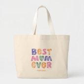 最高の母Tote Bag ラージトートバッグ (正面)