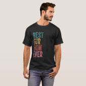 最高の毛むくじゃらの母 猫と犬の面白い母の日 Tシャツ (正面フル)