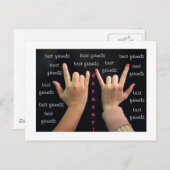 最高の永遠の友よ！ポストカード ポストカード (正面/裏面)