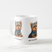 最高の永遠の友 コーヒーマグカップ (正面左)