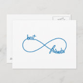 最高の永遠の友 ポストカード (正面/裏面)