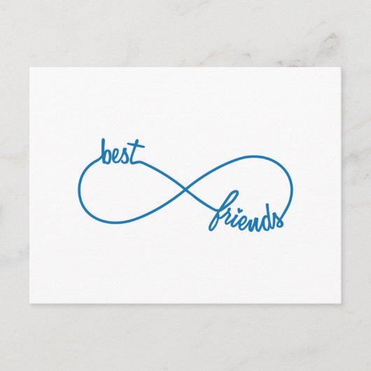 最高の永遠の友 ポストカード (正面)