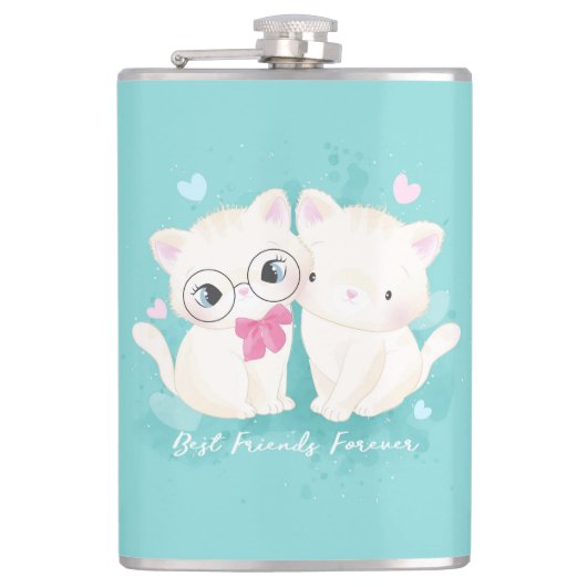 最高の永遠の猫 フラスク (正面)