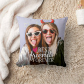 最高の永遠モダンBFF写真 クッション (ブランケット)