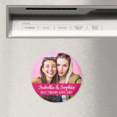 最高の永遠モダンBFF写真 マグネット (インサイチュ (食洗機))