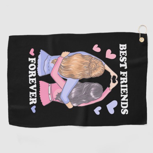 最高の永遠 ゴルフタオル (横)