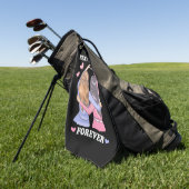 最高の永遠 ゴルフタオル (グリーン)