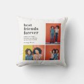 最高の永遠 | 3フォトコラージギフト  クッション (正面)