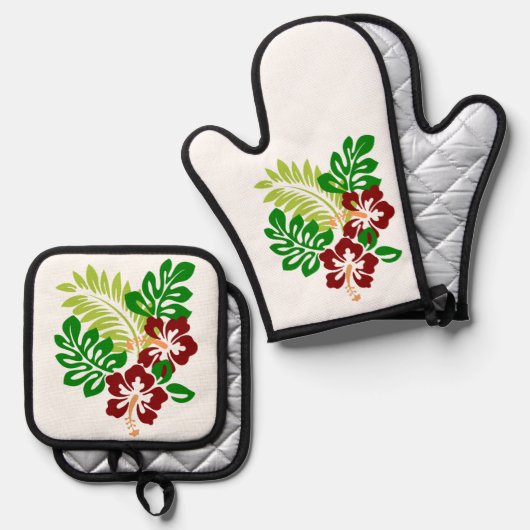 最高の無地のカラー銀色キルティング保温法 鍋つかみ&鍋敷きセット (正面/裏面)