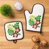 最高の無地のカラー銀色キルティング保温法 鍋つかみ&鍋敷きセット (トップダウン)