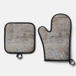 最高の無地のカラー銀色キルティング保温法 鍋つかみ&鍋敷きセット