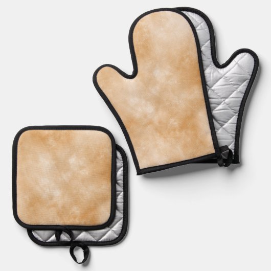 最高の無地のカラー銀色キルティング保温法 鍋つかみ&鍋敷きセット (正面/裏面)