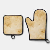 最高の無地のカラー銀色キルティング保温法 鍋つかみ&鍋敷きセット (正面)