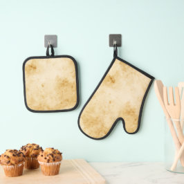 最高の無地のカラー銀色キルティング保温法 鍋つかみ&鍋敷きセット