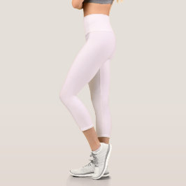 最高の無地の色アメリカレギンス カプリレギンス