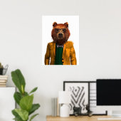 最高の熊 ポスター (ホームオフィス)