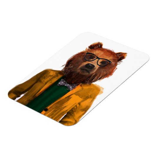 最高の熊 マグネット (左側)