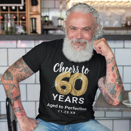 最高の熟成 60歳の誕生日Tシャツ Tシャツ