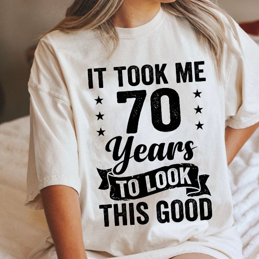 最高の熟成 - 70歳の誕生日ギフト トライブレンドＴシャツ