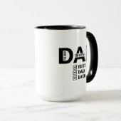 最高の父さんおもしろ父の日コーヒーマグ マグカップ (正面右)