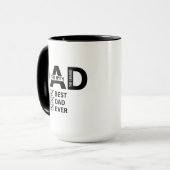 最高の父さんおもしろ父の日コーヒーマグ マグカップ (正面左)