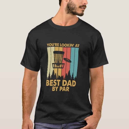 最高の父さんだね By Par Disc Golf Tシャツ (正面)
