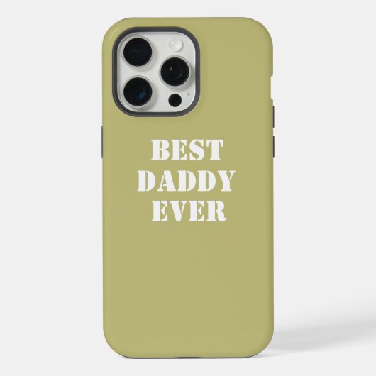最高の父さんだ EST iPhoneケース (裏面)