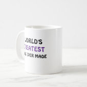 最高の父さんのマグカップ コーヒーマグカップ (正面左)
