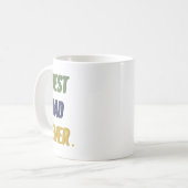 最高の父さんへ 父の日 お誕生日おめでとう コーヒーマグカップ (正面左)