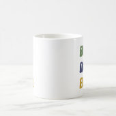 最高の父さんへ 父の日 お誕生日おめでとう コーヒーマグカップ (中央)