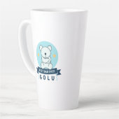 最高の父さんゴルゥテディベア カフェラテマグ (左アングル)