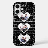 最高の父さんスクリプト 白 黒 3枚の写真 Case-Mate iPhoneケース (裏面)