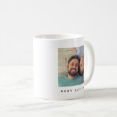 最高の父さんフォトギフト コーヒーマグカップ (正面右)