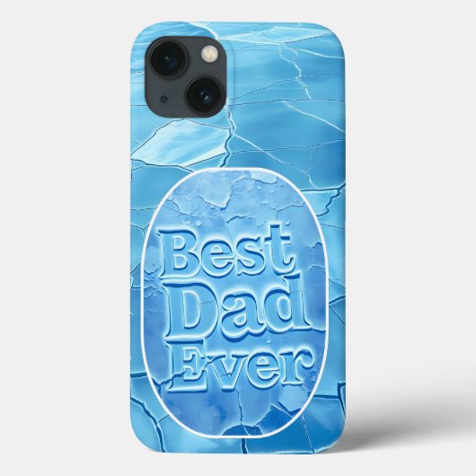 最高の父さん凍った湖のiPhoneケース Case-Mate iPhoneケース (裏面)
