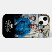 最高の父さん オーダーメイド ウッドアドベンチャーiPhoneケース Case-Mate iPhoneケース (裏面 (横))