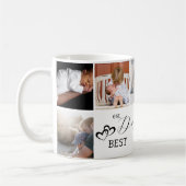 最高の父さん!カスタム7-Photo Father's Day Mug コーヒーマグカップ (左)