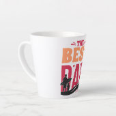 最高の父さん カフェラテマグ (左アングル)