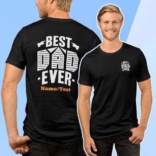 最高の父さん メンズTシャツ Funny Fathers Day トライブレンドTシャツ