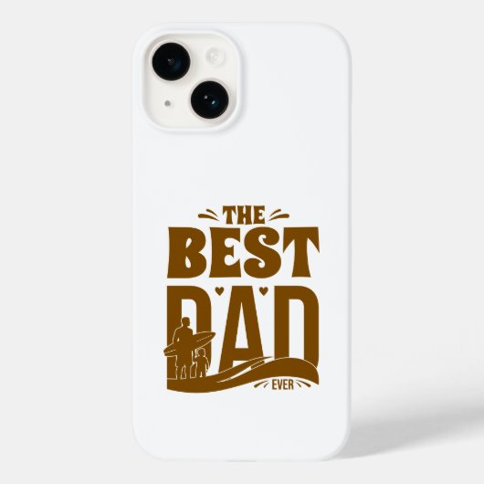 最高の父さん - 父と子 Case-Mate iPhoneケース (裏面)
