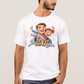 最高の父さんTシャツ Tシャツ (正面)