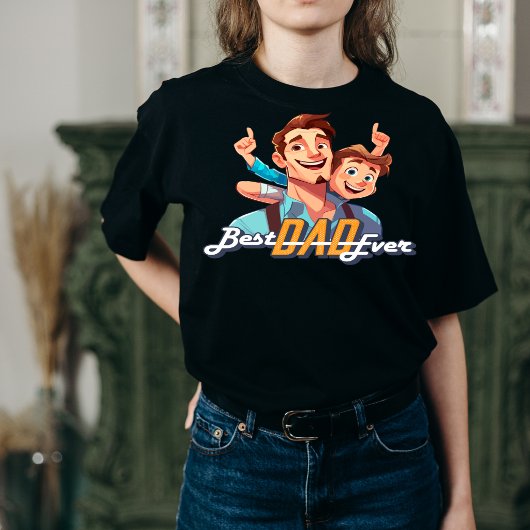 最高の父さんTシャツ Tシャツ