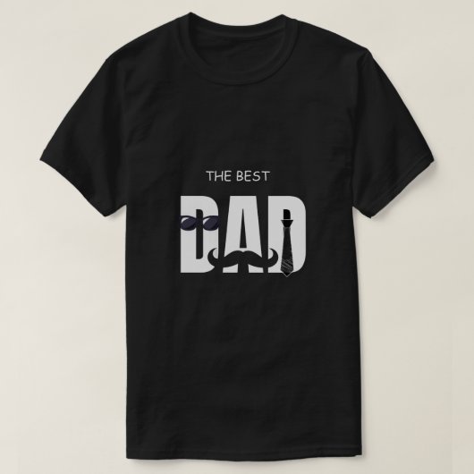 最高の父さんTシャツ Tシャツ (デザイン正面)