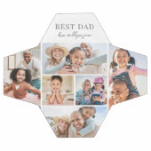 最高の父の写真コラージュ サッカーボール (フラット)