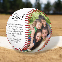 最高の父の定義 2枚の写真で楽しく 野球ボール