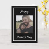 最高の父の日おめでとう カード (黄色い花)