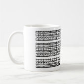 最高の父の日おもしろいに隠されたファーター コーヒーマグカップ (左)