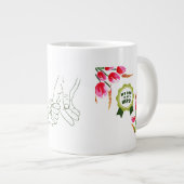 最高の父の日ギフト ジャンボコーヒーマグカップ (正面右)