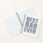 最高の父の日 ノートブック (内部)