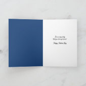 最高の父の日 ベスト ファー ダッド エバー フォト フレーム シーズンカード (内部)